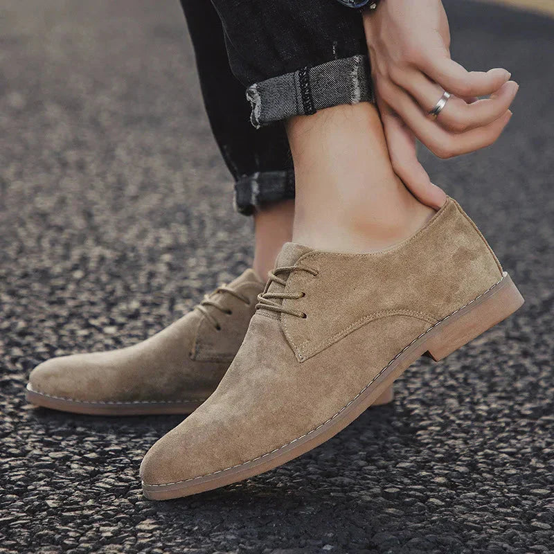 Men's Suede Business Casual Shoes | Elegant Comfortable Dress Footwear 4