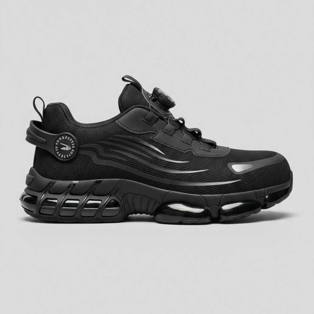 Men's Trainers | Steel Toe Cap Footwear with Quick Dial System | Lightweight and Puncture-Resistant for Safety and Comfort 0