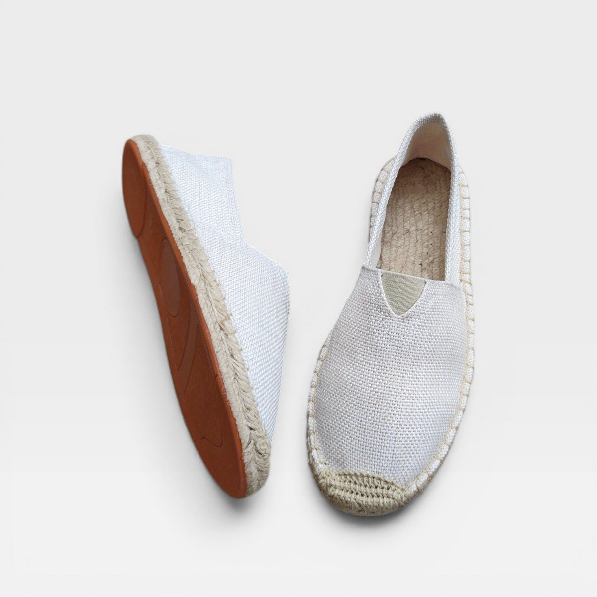 Men's Woven Textile Espadrille Loafers | Comfortable Casual Slip-On Shoes for Warm Weather 6
