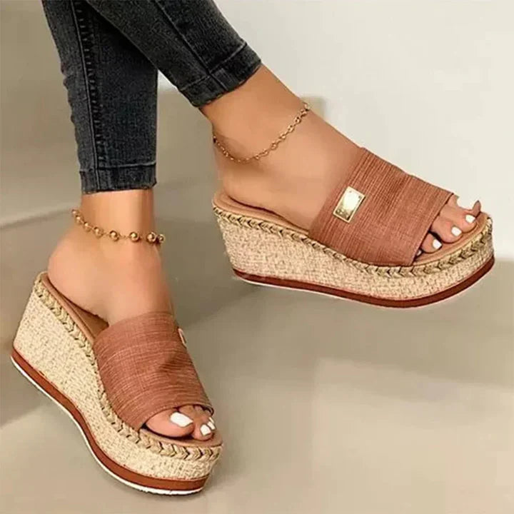 Vibeke | Wedge Sandals for Women with Ergonomic Footbed | Stylish Summer Footwear for All-Day Comfort 2