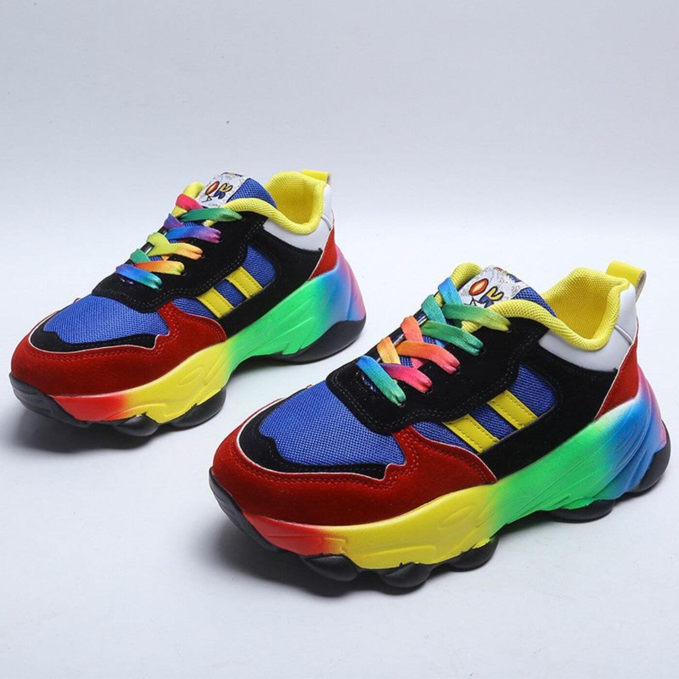 Vibrant Comfort | Orthopedic Sneakers with Arch Support & Cushioning | Stylish Footwear for All-Day Comfort 4
