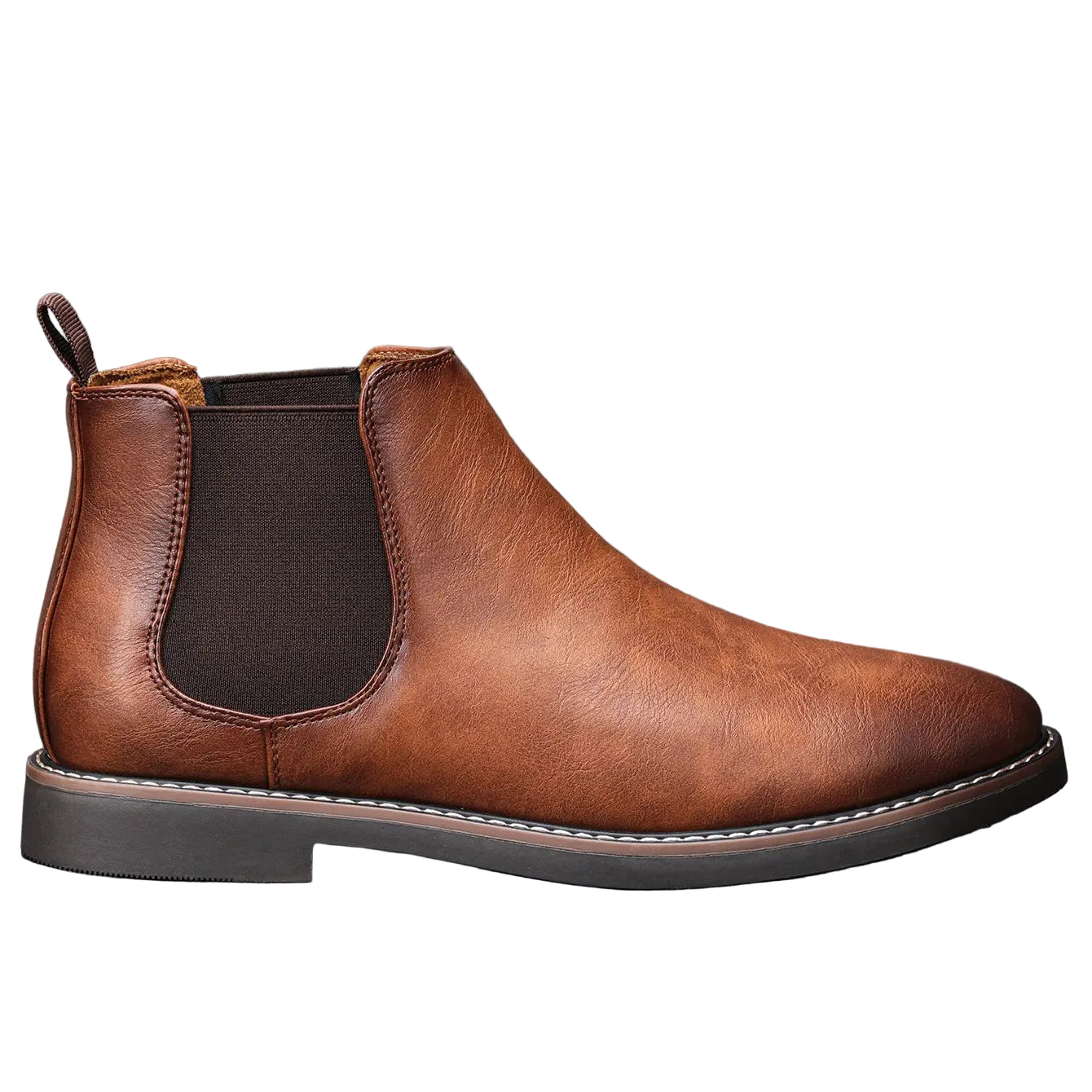 Women's Faux Leather Black Ankle Boots | Stylish Comfortable Everyday Footwear 2