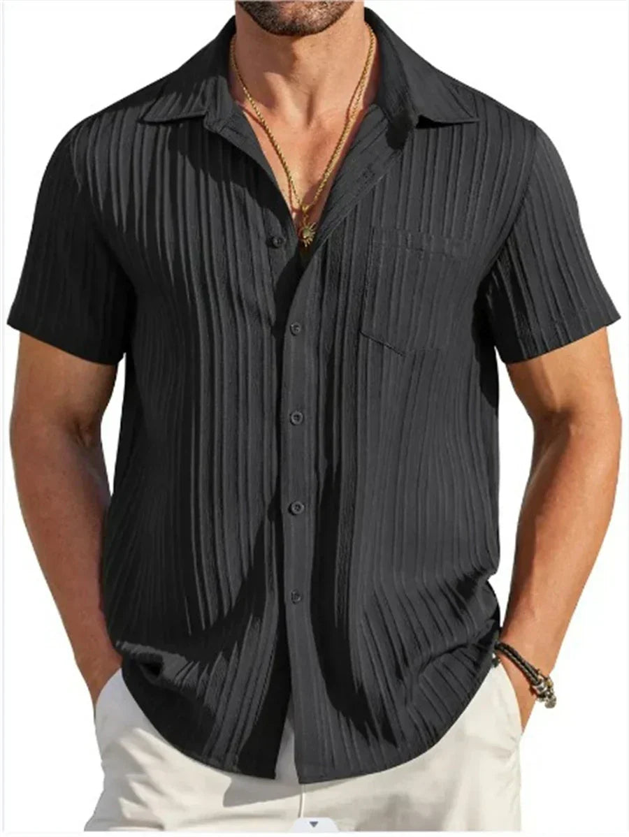 Men's Summer Linen Tidy Casual – Breathable & Relaxed Fit