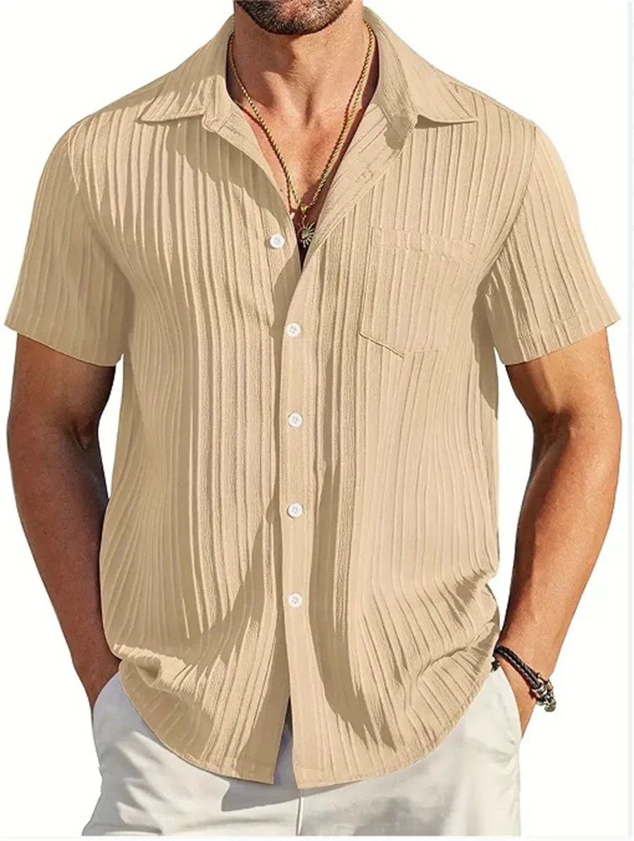 Men's Summer Linen Tidy Casual – Breathable & Relaxed Fit