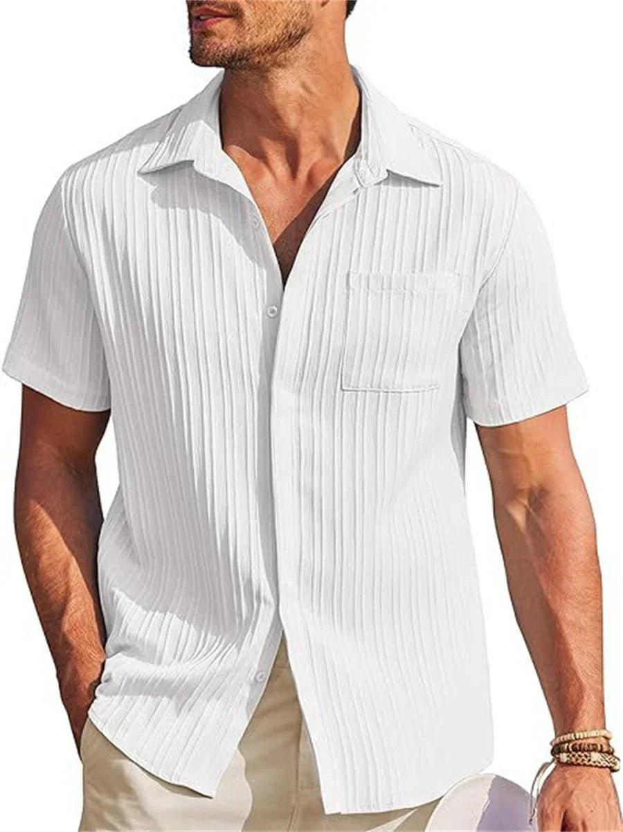 Men's Summer Linen Tidy Casual – Breathable & Relaxed Fit