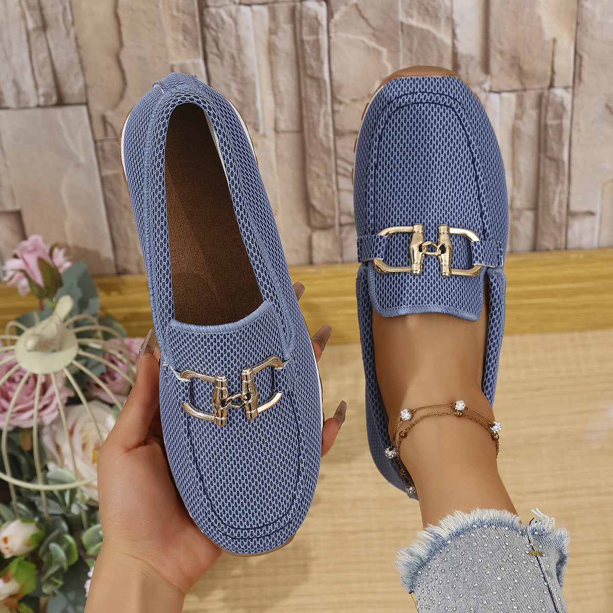 Lola Inspired Loafers with Arch Support Stylish Slip-On Design for Winter or Summer 2026 Trend Setting Style