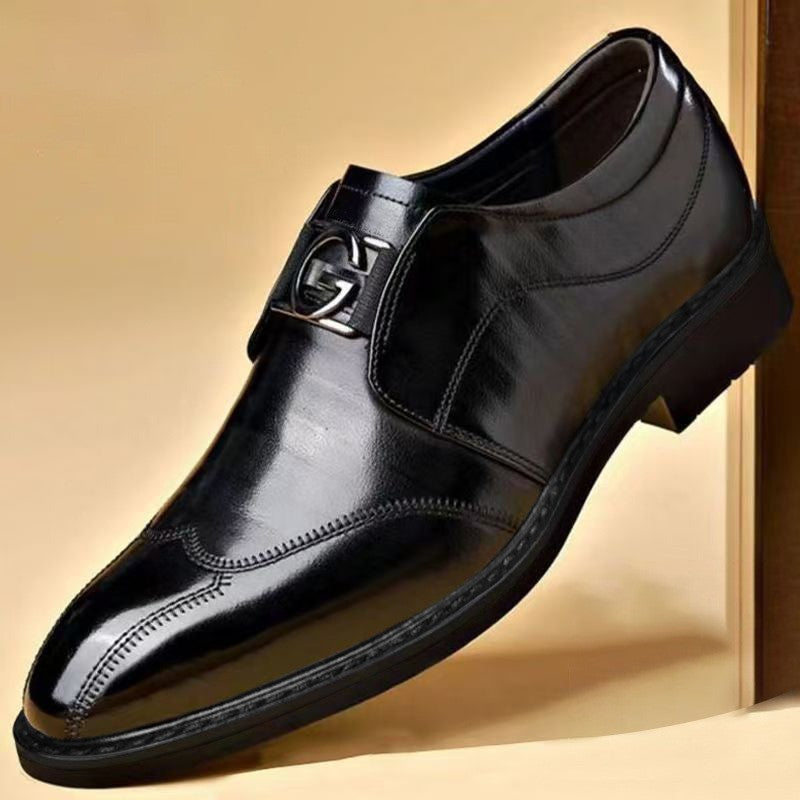 Rov's Men Leather Brogues Dress Wedding Shoe