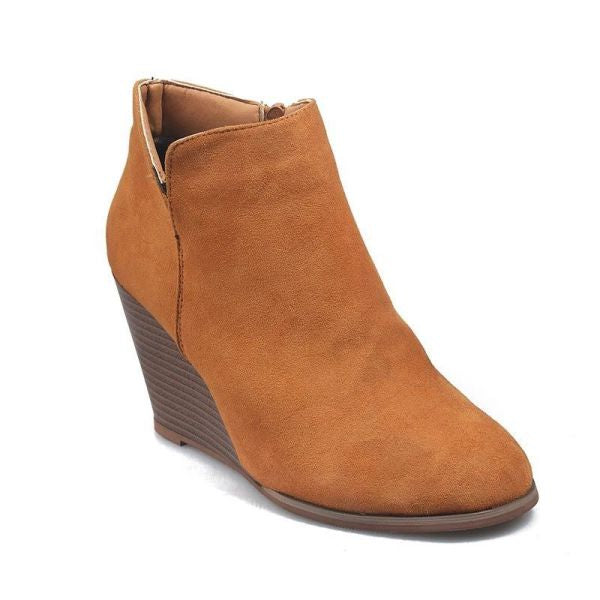 Marina Designer Classic Wedge Boots